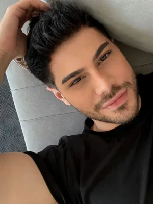 Baran, bust size , height 185, weight 77, age 24