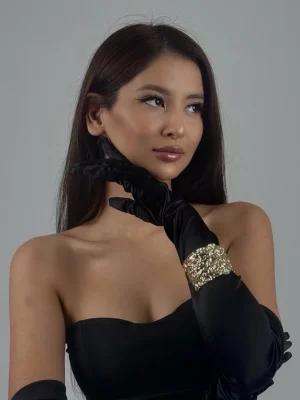 Mavluda , bust size A, height 166, weight 57, age 24