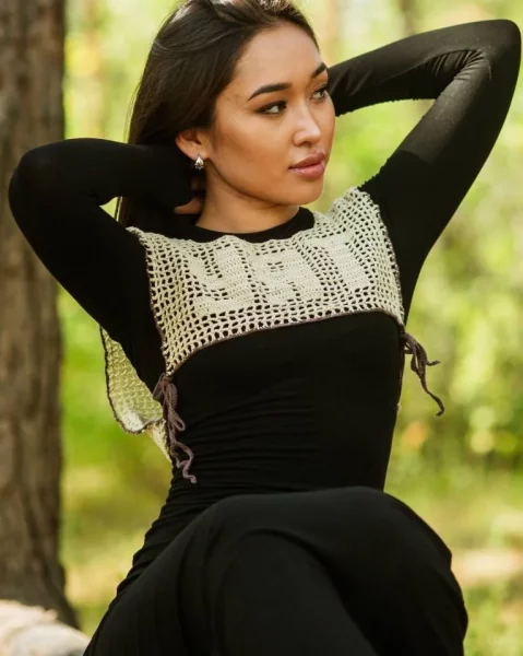 Tomiris, bust size B, height 160, weight 50, age 24, photo 37
